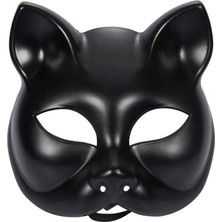 Vice Avm Siyah Renk Lüks Kedi Maskesi 12X13 cm TG-1395 338890