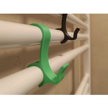 DU&ER 2 Adet Modern Havlupan Askısı Çok Amaçlı Radyatör Kancası