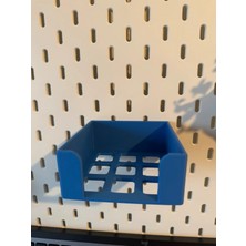 DU&ER Skadis Uyumlu Not Defteri Tutucu – Pegboard Duvar Paneli Organizer