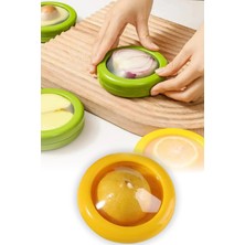 Omilife Esnek Gıda Saklama Kutusu Pratik Kullanımlı Silikon Kapaklı Taşınabilir Yiyecek Saklama Kabı