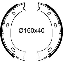 Valeo Depomix Fren Balatasi Arka Park Freni Mercedes Sprinter 901 904 95 06-Vw Lt 28 35 46 95 06