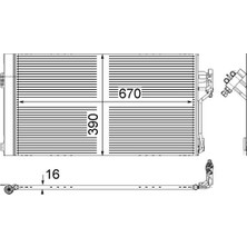 Mahle Depomix Klima Radyatoru Mercedes Vito W639 03