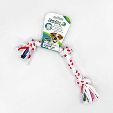 Euro Dog Depomix Eurodog Diş Ipi Üç Düğüm Kırmızı Beyaz Nokta 15 cm