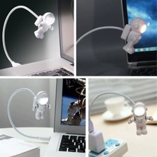 Ozcmax USB Astronott Gece Lambası, Masa Lambası, Kitap Okuma Lambası Işığı