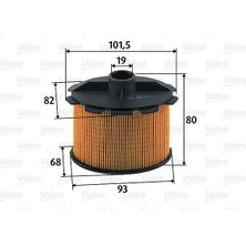 Valeo Depomix Yakit Filtresi PARTNER-P206-P306 Berlin-Jumpy- Xsara-Scudo-Corolla 00-02 1.9d 98 Dw8