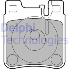 Delphi Depomix Fren Balatasi Arka Mercedes W203 C208 W124 W210 W140