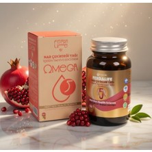 Ferdalife Saf Omega-5 Nar Çekirdeği Yağı - Punisik Asit Içeren Takviye Edici Gıda