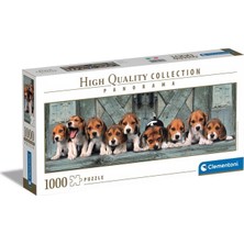 Clementoni Beagles 1000 Parça Sevimli Köpek Yavruları High Quality Collection Yetişkin Puzzle