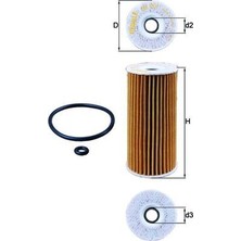 Mahle Depomix Yag Filtresi Mercedes OM640 W168 W245 Vaneo 414