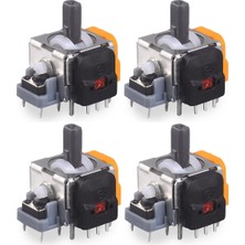 Pop Konsol 4 Adet PS4 Hall Effect Analog Motor PS4 Kol Joystick Tamiri Playstation 4 Yedek Parça