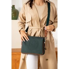 Just Polo Kadın 3 Bölmeli Büyük Boy Postacı ve Omuz Çantası