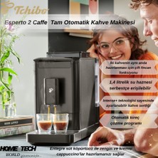 Tchibo »esperto2 Caffè« Tam Otomatik Kahve Makinesi, Granit Siyah