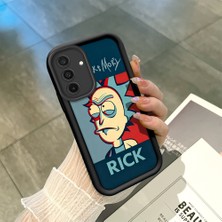 Ucuc Samsung Galaxy A17/A26 Uyumlu Siyah Silikon Şık Baskı Kılıf Darbeye Dayanıklı Kamera Korumalı