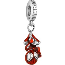 Örümcek Adam Sallantılı 925 Ayar Gümüş Charm