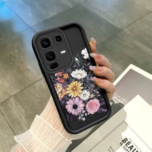 Ucuc Infinix Note 50 Pro Plus Uyumlu Siyah Silikon Şık Baskı Kılıf Darbeye Dayanıklı Kamera Korumalı