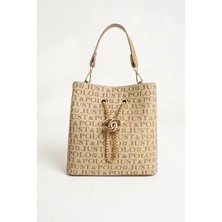 Just Polo Kadın Aksesuar Detaylı Ayarlanabilir Askılı Şık El & Omuz Çantası Shoulder Bag