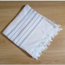 Bosphorus Pamuklu Peştemal,banyo Havlusu Kenarı Püsküllü 72X145CM