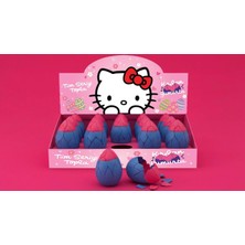 Calperia Kırılan Yumurta  3D  Anahtarlık 1 Adet Mavi Pembe