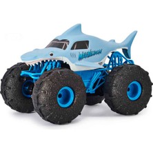 1:15 Monster Jam Megalodon Storm Suda Gidebilen USB Şarjlı Uzaktan Kumandalı Araba 38 cm