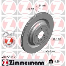 Zimmermann Depomix Fren Diski Arka Mercedes X166 W166 C292