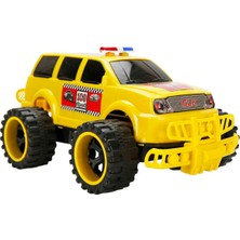Maxx Wheels Mini Monster Arazi Aracı - Sarı Pickup Xc 2000