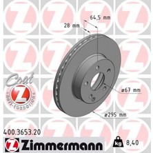 Zimmermann Depomix Fren Diski Ön Mercedes W204 S204 C204 W212 S212 A207 R172