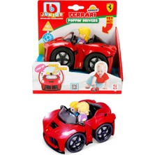 Bburago Sesli ve Işıklı Ferrari Zıplayan Figürlü Araba  - Kırmızı
