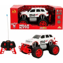 1:18 Suncon Jumbo Wheels Hello Kitty USB Şarjlı Uzaktan Kumandalı Arazi Aracı