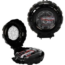 Cool Machines Tekerlek Kutulu Bas-Fırlat Tekli Araba   - Yeşil-Beyaz