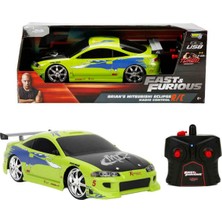 Jada Toys 1:16 Fast & Furious Brian’s Mitsubishi Eclipse USB Şarjlı Uzaktan Kumandalı Araba