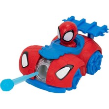 Jazwares Spidey Ağ Fırlatan Araba PDY21000 - Ghost-Spider