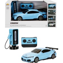 Crazon 1:16 Sesli ve Işıklı Enerji Tasarruflu USB Şarjlı Uzaktan Kumandalı Yarış Arabası