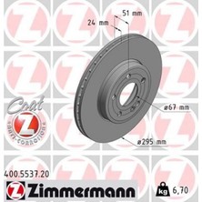 Zimmermann Depomix Fren Diski Ön Mercedes W177 W247 C118