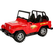 Maxx Wheels 4x4 Wildgear Rover Jeep - Kırmızı