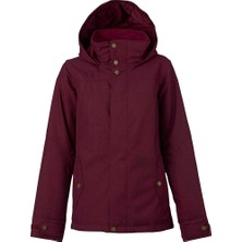 Burton Wb Jet Set Kadın Kırmızı Snowboard Ceketi