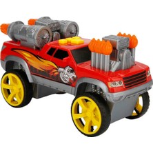 Maxx Wheels Sesli ve Işıklı Motorize Kamyonet - Siyah