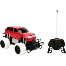 Suncon 1:18 Uzaktan Kumandalı Yılbaşı Özel Jumbo Wheels USB Şarjlı Yeni Yıl Arabası 26CM. - Jeep