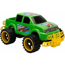 Çalkan Plastik Mini Monster Arazi Arabası - Su Yeşili Off Road