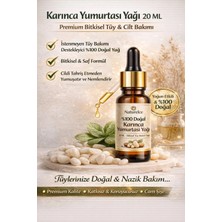 Biorganix %100 Doğal Karınca Yumurtası Yağı 20 ml – Istenmeyen Tüyler Için Bakım Yağı