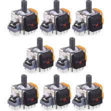 Pop Konsol 8 Adet PS4 Hall Effect Analog Motor PS4 Kol Joystick Tamiri Playstation 4 Yedek Parça