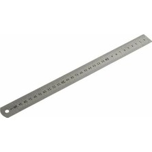 Calperia 500X30X0.8 mm Metal Cetvel, Ölçüm Için Dayanıklı Tasarım