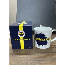Hot Wheels Fenerbahçe Lisanslı Taraftar Seramik Kupa Sarı Lacivert