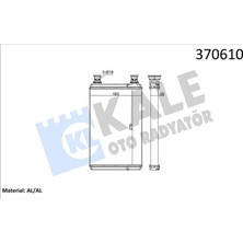 Kale Depomix Kalorifer Radyatoru Mercedes S-Class W221 05 13