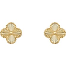 Sense of Atelier Küçük Yonca Küpe Gold