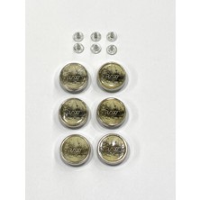 Kot Mont Düğmesi / 2,5 cm / 6 Adet