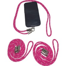 Moonparacord Telefon Boyun Askısı 60/65 cm Arasında 1 Adet Tüm Telefon Modellerine Uyumlu