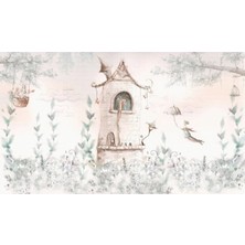 Arterior Wallpaper Rapunzel Çocuk Odası Poster Duvar Kağıdı