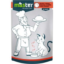 Depomix Master Kümes Hayvanli Pouch Kedi Mamasi Jöle 80 gr x 6 Adet