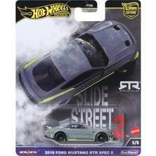 Hot Wheels Premium 1/64 - Slide Street 2 - 2018 Ford Mustang Rtr Spec 5