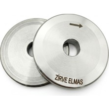 Cam Işleme Rodaj Taşı (91 Kum) ( ÇAP100 /22 Göbek / 4MM-5MM-6MM-8MM-10MM )